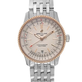 Breitling Navitimer 38mm Steel 18K Rose