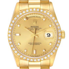 Rolex President Day Date 36mm Yellow