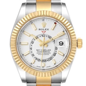 Rolex Sky Dweller Yellow Gold Steel