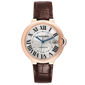 Cartier Ballon Bleu Rose Gold Silver
