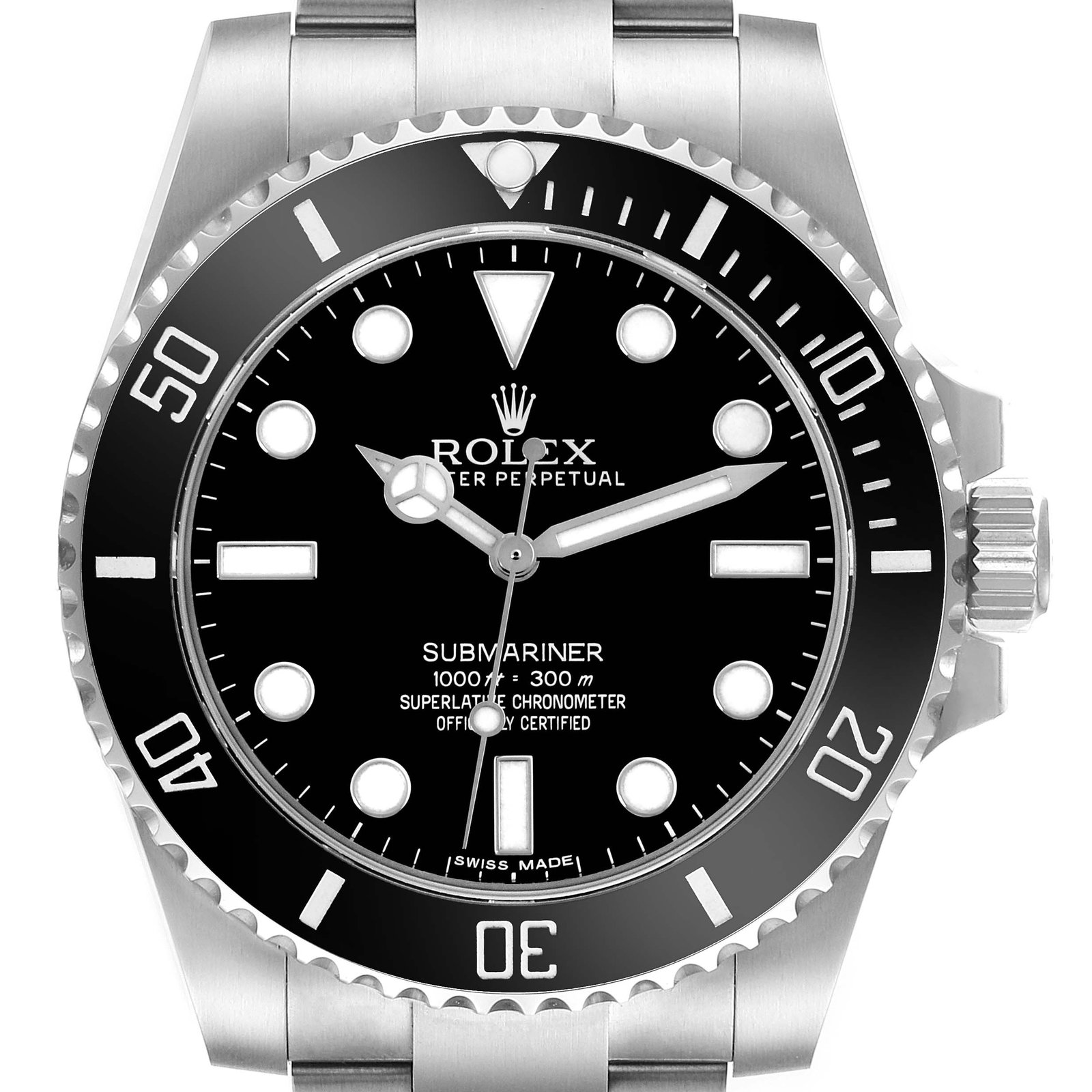 Rolex Submariner Nondate Ceramic Bezel Steel: Rolex Submariner Nondate Ceramic Bezel Steel Mens Watch 114060 Box Card SKU no: RBJ67558 Brand: Rolex Model Name: Rolex Submariner Nondate Ceramic Bezel Steel Mens Watch 114060 Box Card Model Number: 