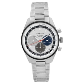 Zenith El Primero Chronomaster Steel Silver
