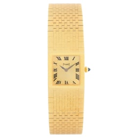Piaget 18k Yellow Gold Manual Dress