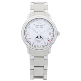 Blancpain Stainless Steel Triple Calendar Bracelet