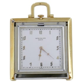 Vintage Patek Philippe 14k Gold Travel