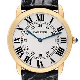 Cartier Ronde Solo 36mm Large Yellow