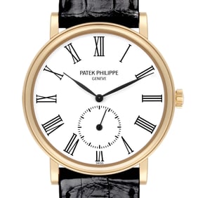 Patek Philippe Calatrava Officer Yellow Gold