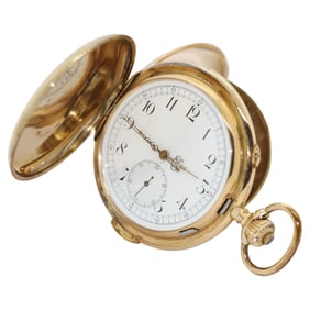Antique Chronograph & Quarter Repeater Pocket