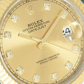 Rolex Datejust 41mm Diamond Dial 126333