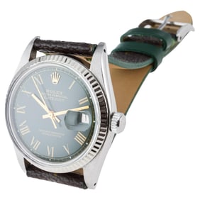 Rolex Steel Datejust with Custom Dial