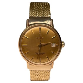 18k Yellow Gold Omega Seamaster De