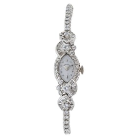 Hamilton Cocktail Watch 14K White Gold
