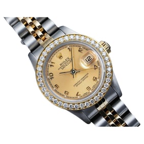 Rolex Datejust Diamond Bezel Two Tone