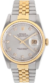 Rolex Datejust with original diamond dial