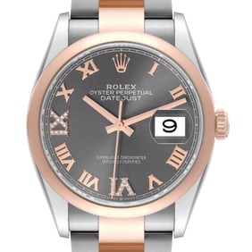 Rolex Datejust 36 Steel Rose Gold