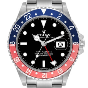 Rolex GMT Master II Blue Red