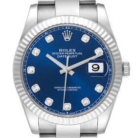 Rolex Datejust 41 Steel White Gold