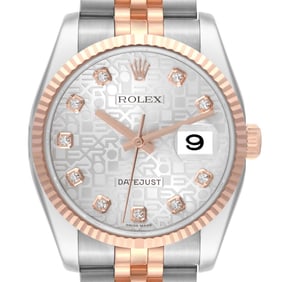 Rolex Datejust 36 Steel Everose Rose