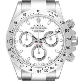 Rolex Daytona Cosmograph White Dial Steel