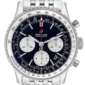 Breitling Navitimer 01 Black Dial Steel