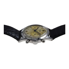 Breitling Steel Round Button Chronograph with
