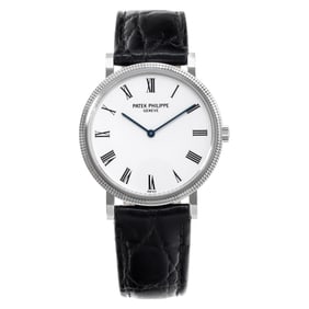 Patek Philippe Calatrava in 18k white
