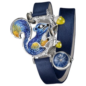 Watch White Gold White Diamond Agate