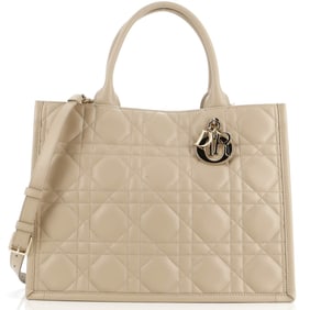 Christian Dior Book Tote Cannage Quilt