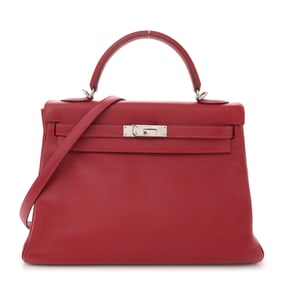 Hermes Togo Kelly Retourne 32 Rouge