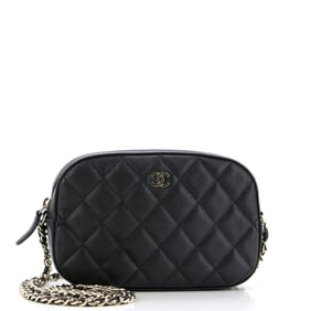 Chanel Zip Around Chain Camera Case