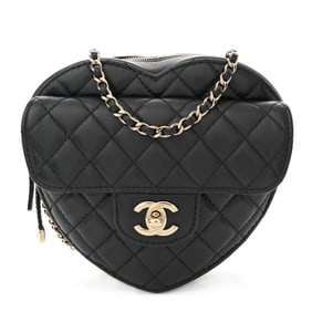 Chanel Lambskin Quilted CC In Love