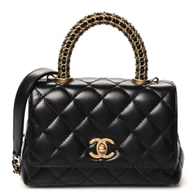 Chanel Calfskin Quilted Extra Mini Coco