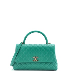 Chanel Coco Top Handle Bag Quilted