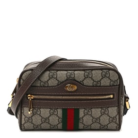 Gucci GG Supreme Monogram Web Mini