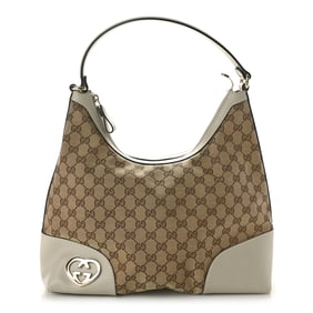 Gucci Monogram Medium Lovely Heart Hobo
