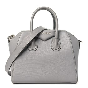 Givenchy Sugar Goatskin Mini Antigona Pearl