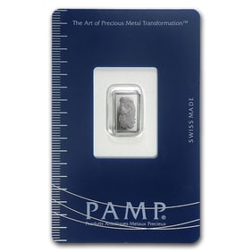 1 gram Palladium Bar - PAMP