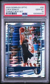 graded 2020 donruss optic luka doncic