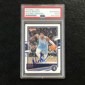 2020-21 Panini Donruss #126 Malik Beasley