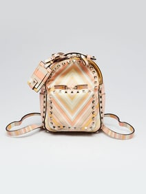 Valentino Multicolor Nylon 1975 Rockstud Mini