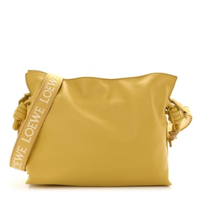Loewe Calfskin Monochrome Flamenco Knot Clutch