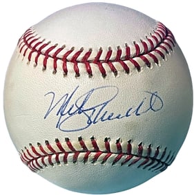 mike schmidt signed official rawlings ronl