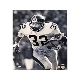 franco harris pittsburgh steelers autographed signed