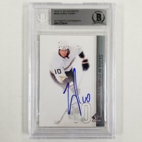 Corey Perry signed 2010-11 SP Authentic