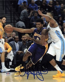 nick young signed 8x10 photo PSA/DNA