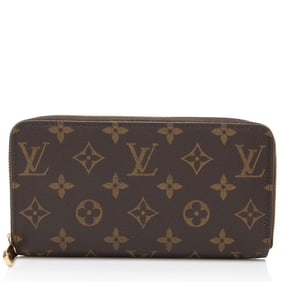 Louis Vuitton Monogram Canvas Zippy Wallet