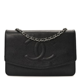 Chanel Caviar Timeless CC Wallet On