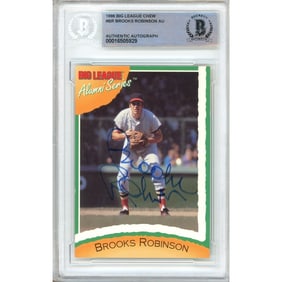 brooks robinson baltimore orioles signed 1996