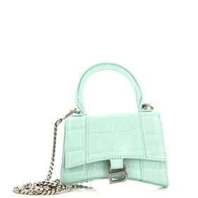 Balenciaga Hourglass Chain Top Handle Bag