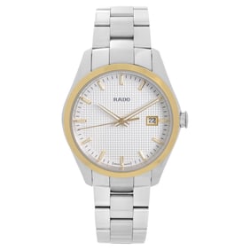 Rado Hyperchrome Two-Tone Steel Date Silver
